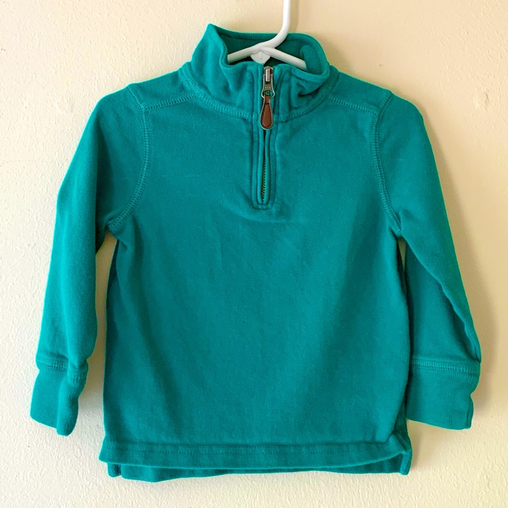 Crewcuts Soft 100% Cotton Boys Half Zip Sweater J. Crew Popover Sweatshirt 2
